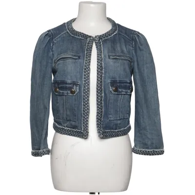 Jeansjacke (Blau) von Mango Jeans Baumwolle, Elasthan, Polyester