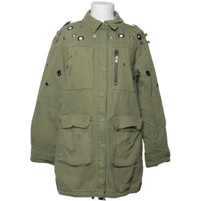 Jacke (Grün) von Zara Basic Z1975 Denim Baumwolle