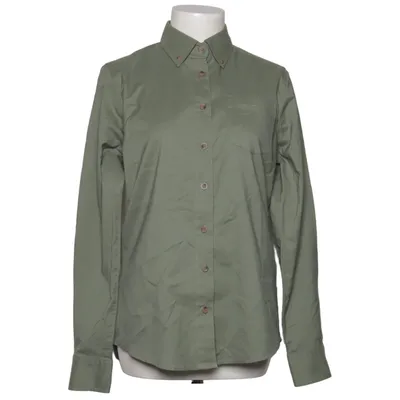 Shirt (Groen) van Chevalier Elastaan, Organisch katoen, Gerecycled polyester