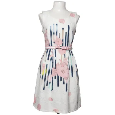Jurk (Wit, Roze, Blauw) van DejaVu Katoen, Elastaan, Polyester, Viscose