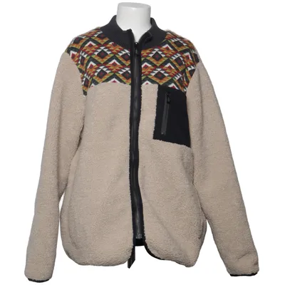 Fleecejacke (Beige, Schwarz, Mehrfarbig) von Mey & Edlich Baumwolle, Polyamid, Polyester, Wolle
