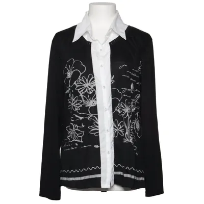 Chemise (Noir, Blanc) de Gabriella Vicenza Polyester
