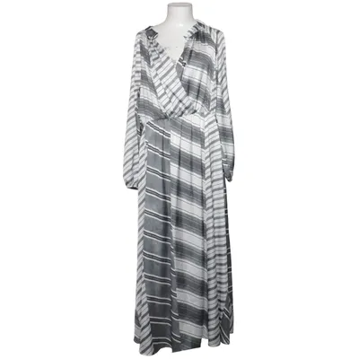 Långklänning (Vit, Grå) från Oltre Polyester