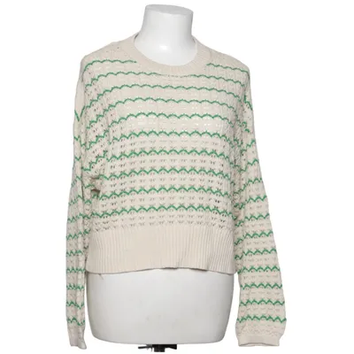 Sweater (Beige, Green) from ONLY Acrylic, Cotton