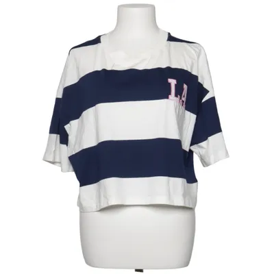T-shirt (Blauw, Wit) van Page One Katoen