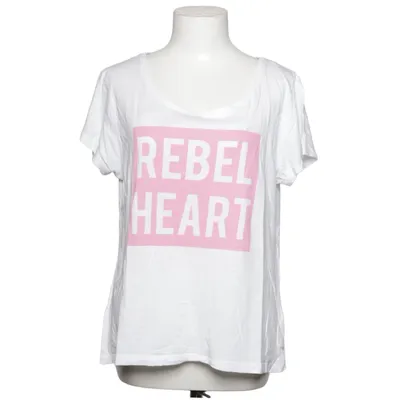 T-shirt (Blanc, Rose) de Decay Coton, Modal