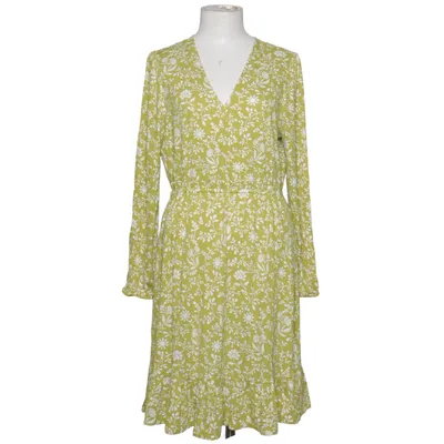 Dress (Green, White) from Manguun Elastane, Viscose