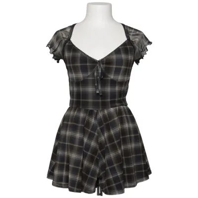 Jumpsuit (Grijs, Beige) van Urban Outfitters Elastaan, Polyester