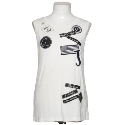 Tank Top (White) from Nikkie Elastane, Viscose