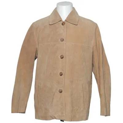 Läderjacka (Brun) från Maddox Skinn, Polyester