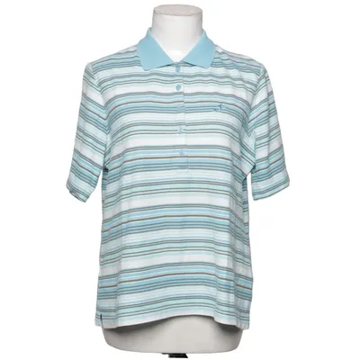 Pikétröja (Blå, Vit, Brun) från Rabe Bomull, Polyester