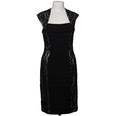 Cocktailkleid (Schwarz, Beige) von Jax Elasthan, Polyamid, Polyester