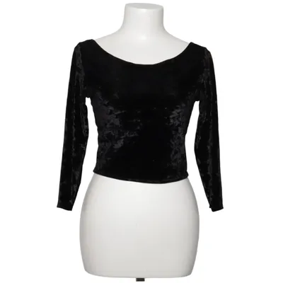 Crop top (Sort) fra Bershka Dressy Collection