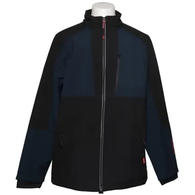Softshell jacket (Gray, Blue) from Kansas Polyester