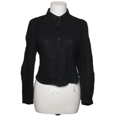 Shirt (Zwart) van Marks & Spencer Linnen, Viscose