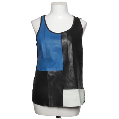 Top (Black, Blue, Gray) from Majestic Filatures Leather, Linen
