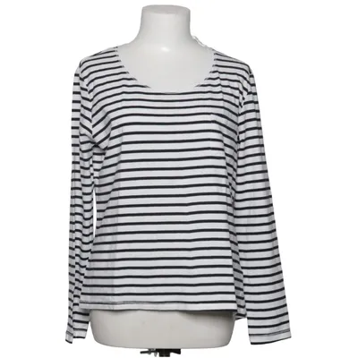 Langærmet t-shirt (Sort, Hvid) fra Marie Lund