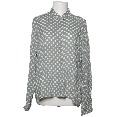 Bluse (Grå, Hvid) fra Me&Lou Viscose