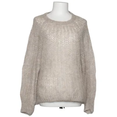 Sweater (Beige) from Hallhuber Alpaca wool, Mohair, Polyamide