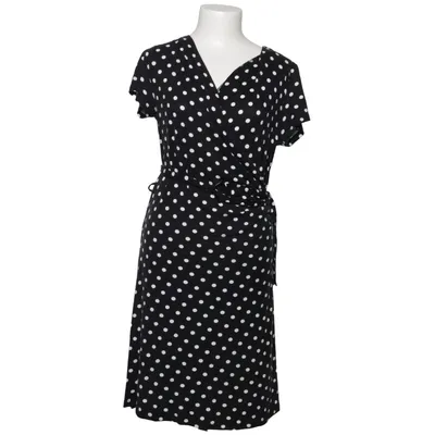 Wikkeljurk (Zwart, Wit) van La Ligna Elastaan, Viscose