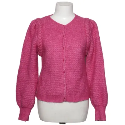 Cardigan (Pink) from La Maille Sézane Elastane, Mohair, Polyamide, Viscose, Wool