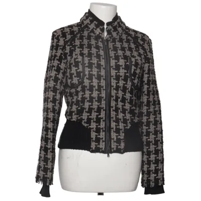 Blouson (Noir, Gris) de Marc Cain Coton, Polyamide, Polyester, Laine