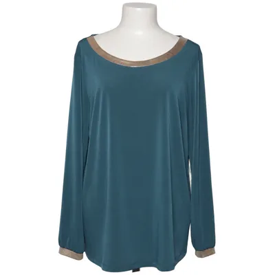 Blouse (Blue, Green, Gold) from Urban Diva Elastane, Polyester