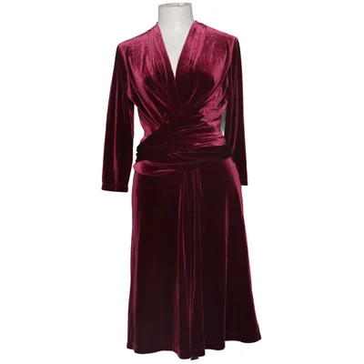 Robe portefeuille (Rouge) de Ilse Jacobsen Hornbæk Élasthane, Polyester