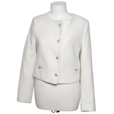 Blazer (White) from DeFacto Woman Polyester