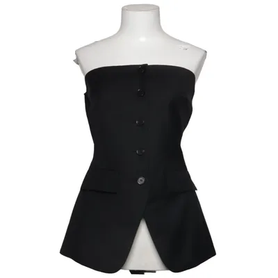Tube top (Black) from COS Viscose, Wool