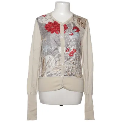 Cardigan (Beige, Red, Multicolored) from Salvatore Ferragamo