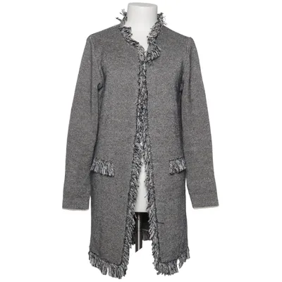 Cardigan (Blue, White) from Scapa Acrylic, Cotton, Metallic fiber