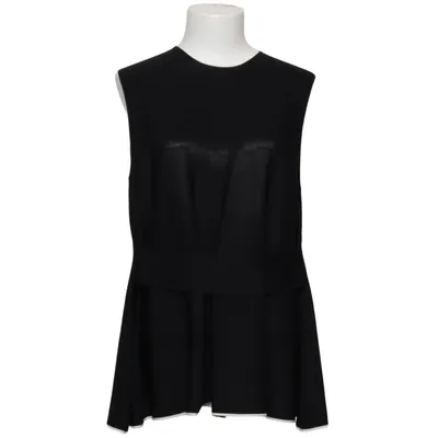 Top péplum (Noir) de Tomorrowland Cupro, Polyester
