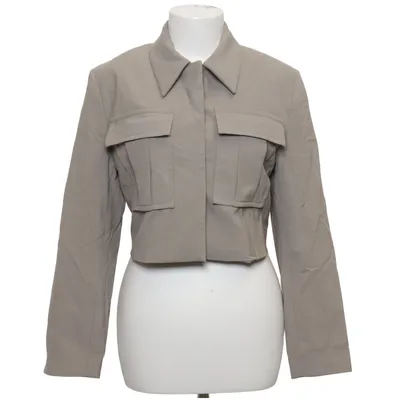 Blazer (Gray) from Mango Elastane, Polyester, Viscose