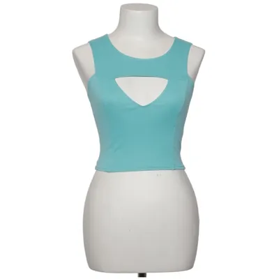 Crop top (Blå) från Oh My Love Elastan, Polyester, Viskos