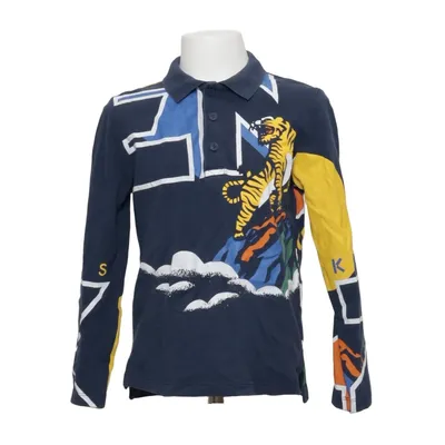 Rugby shirt (Blauw, Meerkleurig) van Kenzo Kids Katoen
