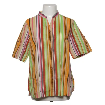 Short sleeve shirt (Orange, Green, Multicolored) from Walbusch Cotton