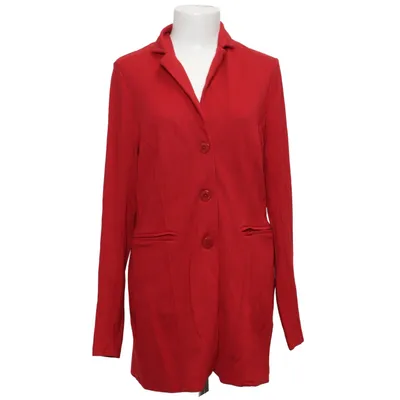 Blazer (Red) from Plum Blossom Elastane, Polyamide, Viscose