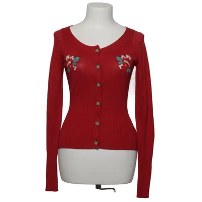 Cardigan (Rød) fra Blutsgeschwister Bomuld, Viscose