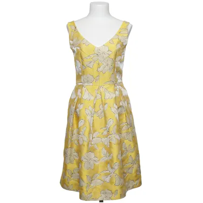 Kleid (Gelb, Weiß, Mehrfarbig) von Hallhuber Polyester