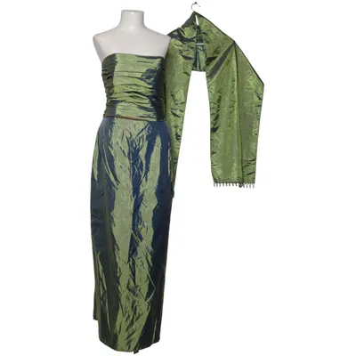 Abendkleid (Millennium 2000) von Scott McClintock Acetat, Polyamid, Polyester