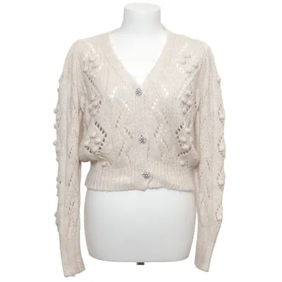 Cardigan (Short Pompon) fra Cotton Club Akryl, Bomuld, Polyester, Viscose
