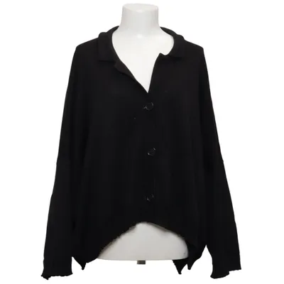 Cardigan (Sort) fra Rundholz Uld