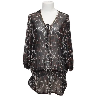 Blouse (Black, Brown, White) from Fashion Safari Polyester