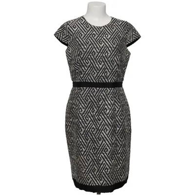 Robe de cocktail (Noir, Blanc) de Fenn Wright Manson Acétate, Polyester, Viscose