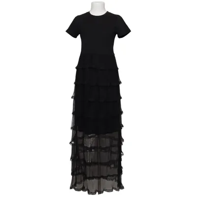 Dress (Black) from Antonello Serio Cotton, Elastane, Polyester