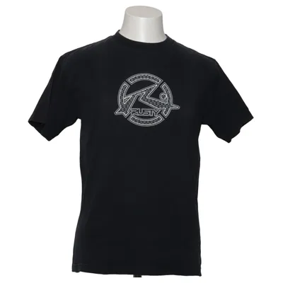T-shirt (Schwarz) von Rusty