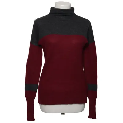 Turtleneck (Grå, Rød) fra Tahari Kashmir