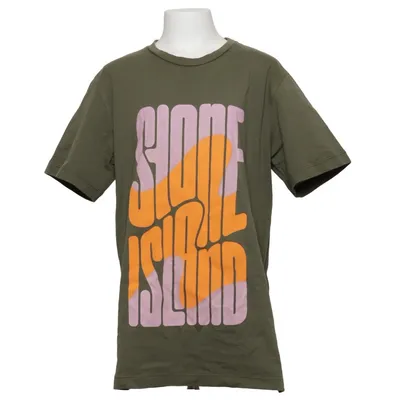 T-shirt (Green, Multicolored) from Stone Island Junior Cotton