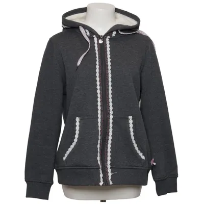 Kapuzenpullover (Grau) von Brandl Tracht Baumwolle, Polyester